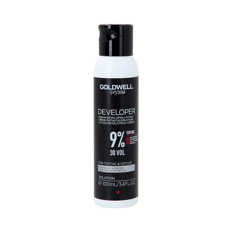 GOLDWELL DEVELOPER 30 VOL Lotion destinée à la coloration permanente 9% 100 ml