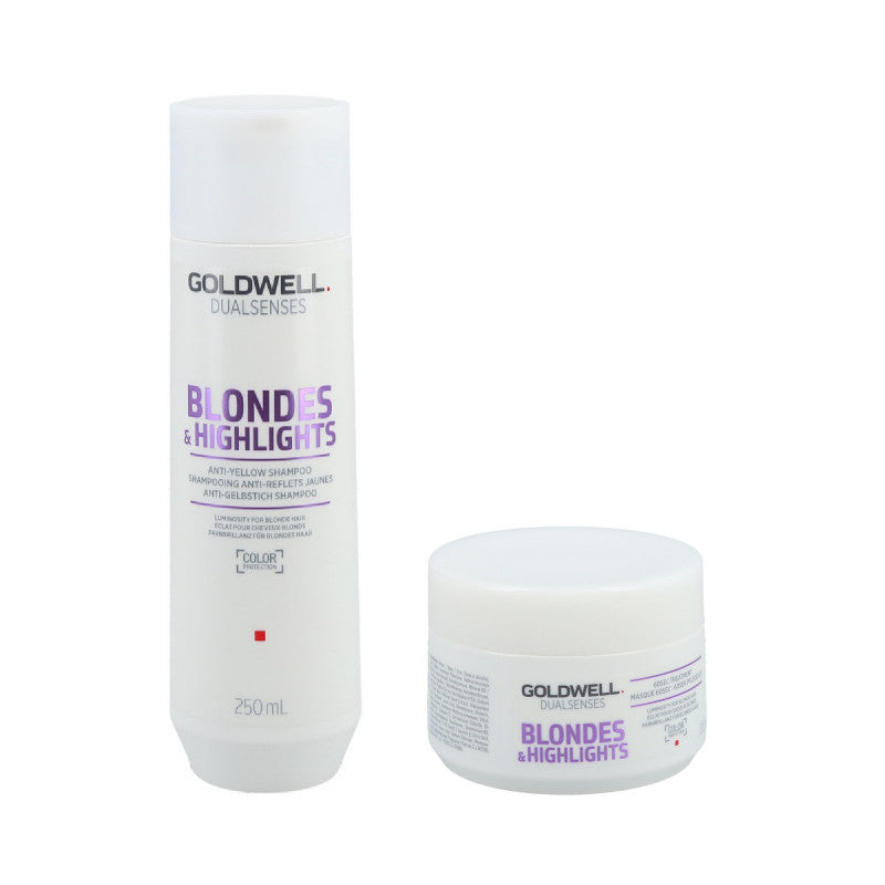 GOLDWELL DUALSENSES šampon BLONDES & HIGHLIGHTS 250 ml + ošetření 200 ml
