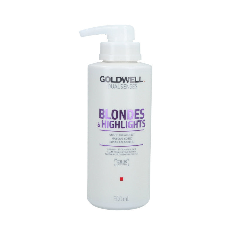 GOLDWELL DUALSENSES BLONDES&HIGHLIGHTS 60-sekundowa kuracja dla włosów blond i z pasemkami 500 ml