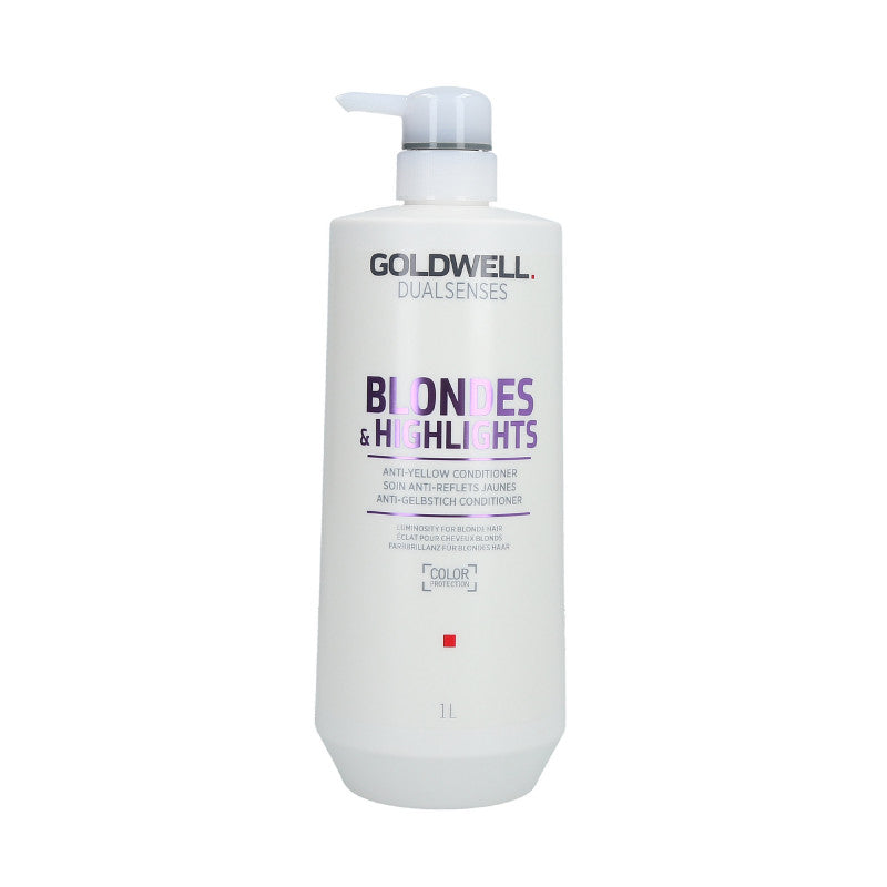 GOLDWELL DUALSENSES BLONDES&HIGHLIGHTS Odżywka neutralizująca do włosów blond i z pasemkami 1000 ml