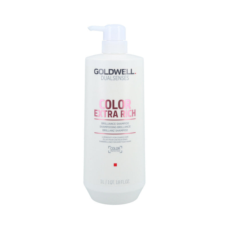 GOLDWELL DUALSENSES COLOR EXTRA RICH Nabłyszczający szampon do włosów grubych i opornych 1000 ml