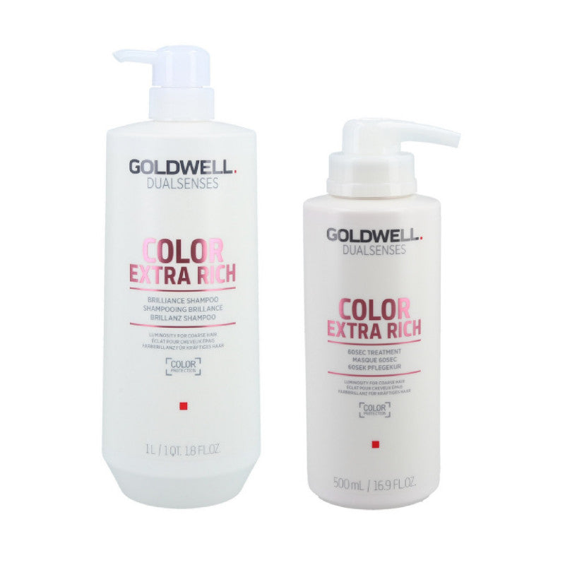 GOLDWELL DUALSENSES COLOR EXTRA RICH šampon 1000 ml + ošetření 500 ml