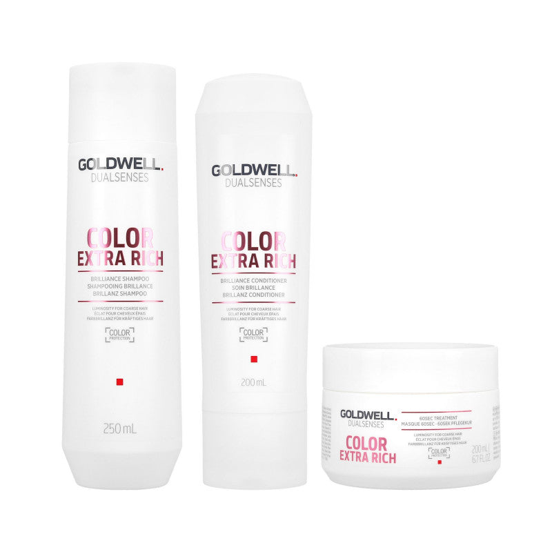 GOLDWELL DUALSENSES COLOR EXTRA RICH šampon 250 ml + kondicionér 200 ml + ošetření 200 ml
