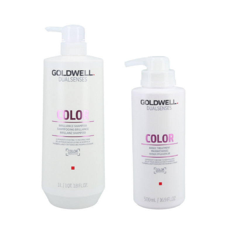 GOLDWELL DUALSENSES COLOR šampon 1000 ml + ošetření 500 ml