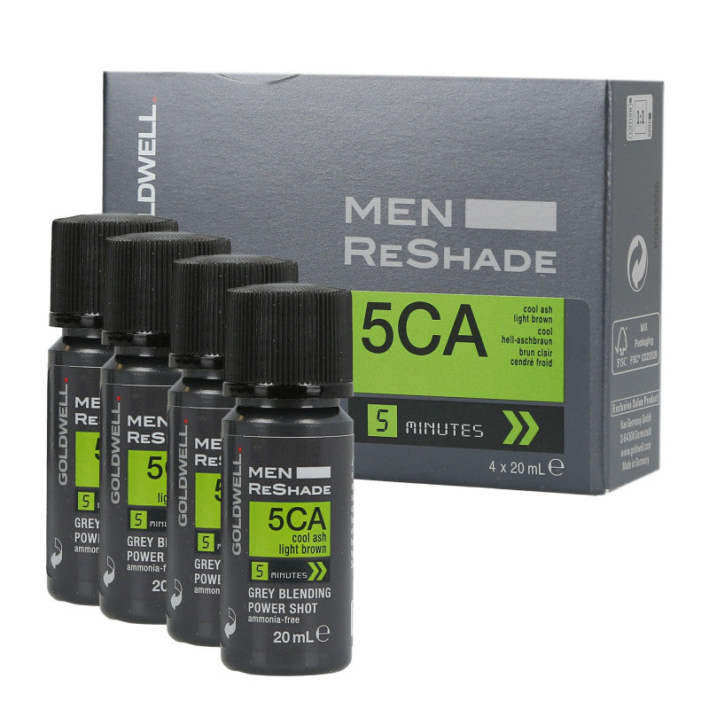 GOLDWELL MEN RE-SHADE Haartönung für Männer 5CA 4x20ml