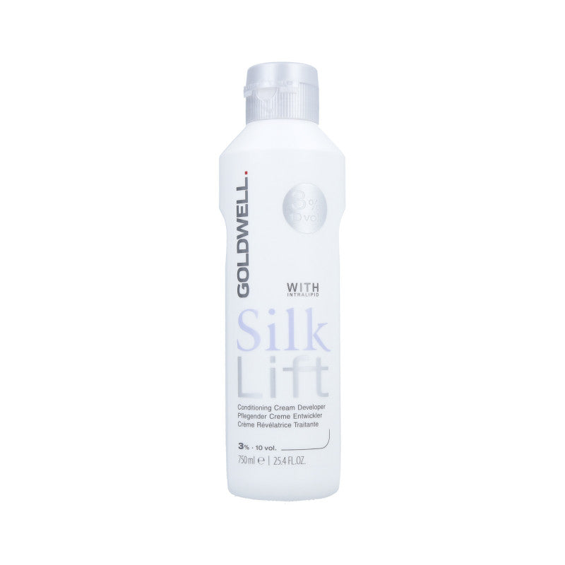 GOLDWELL SILK LIFT CREAM DEVELOPER 3% Odżywczy oksydant w kremie 750 ml