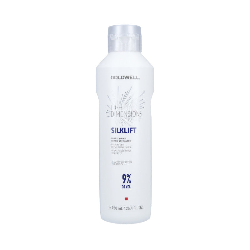 GOLDWELL SILK LIFT LIGHT DIMENSIONS 9% Odżywczy oksydant w kremie 750 ml