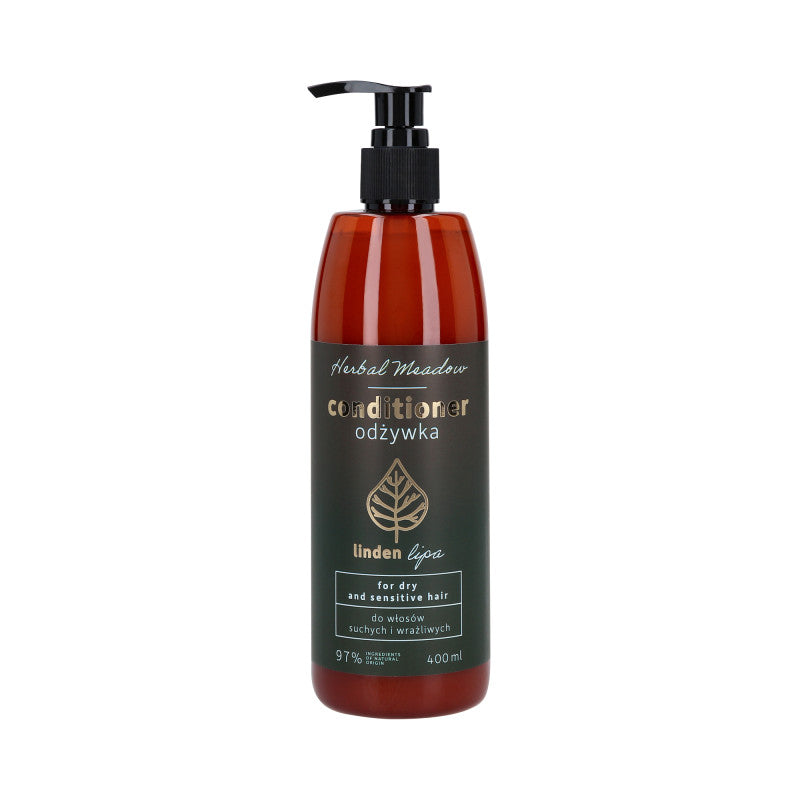 HERBAL MEADOW Odżywka do włosów suchych z ekstraktem z lipy 400 ml