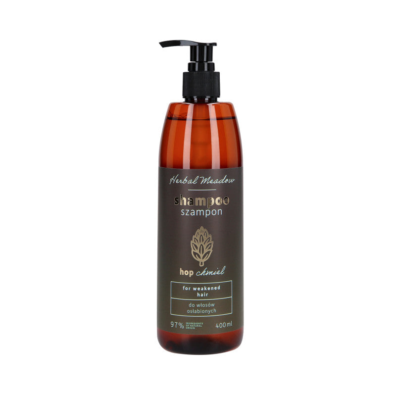 HERBAL MEADOW Shampoo für geschwächtes Haar mit Hopfenextrakt 400 ml