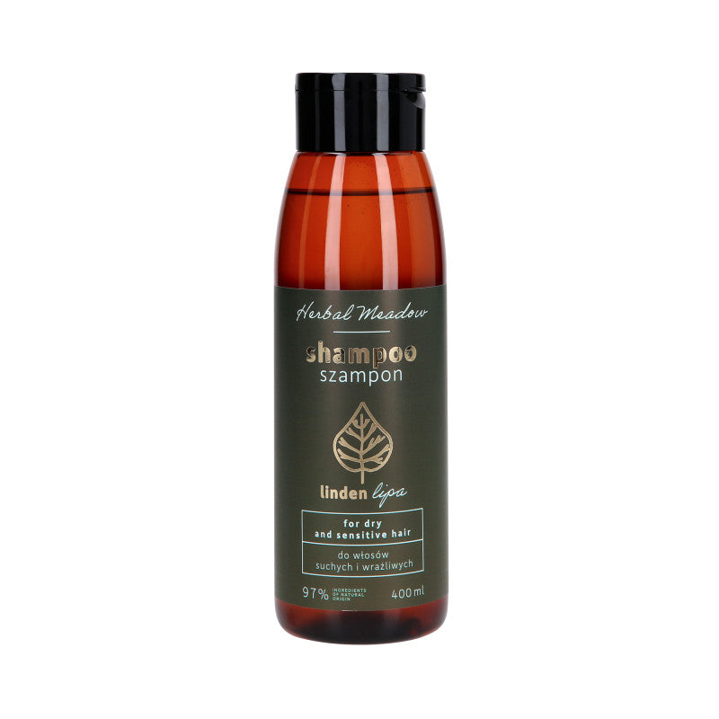 HERBAL MEADOW Šampon pro suché vlasy s lipovým extraktem 400 ml