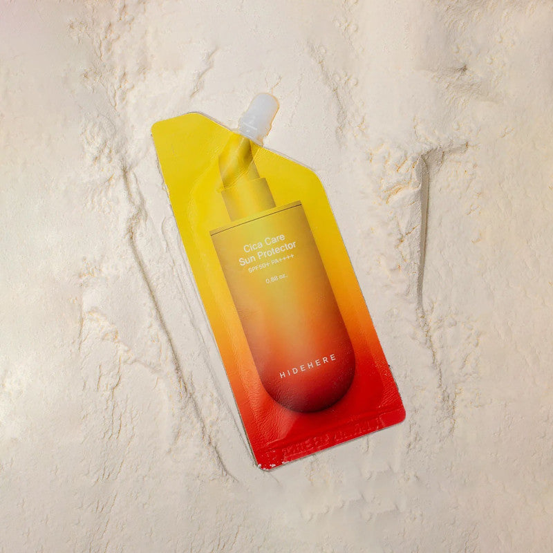 HIDEHERE CICA CARE OCHRANA PROTI SLUNCI Opalovací krém SPF50+ s Pennywort 25ml #4