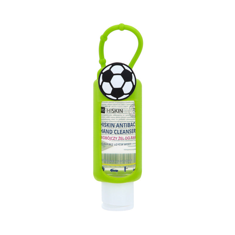 HISKIN ANTIBAC Biobójczy żel do rąk o zapachu owocowym w etui, Piłka 75 ml