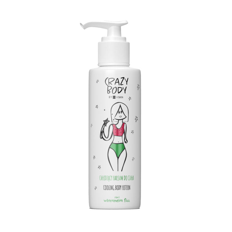 HISKIN CRAZY BODY Chladivé tělové mléko Meloun 300 ml