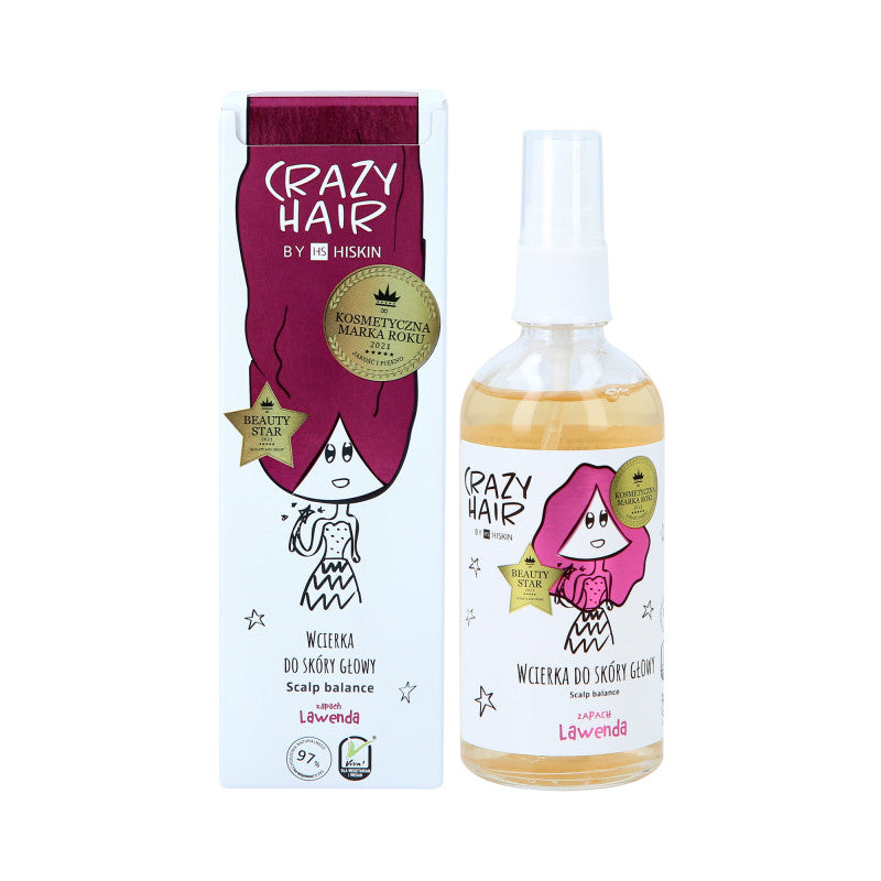 HISKIN CRAZY HAIR Lozione per cuoio capelluto senza alcool 100 ml