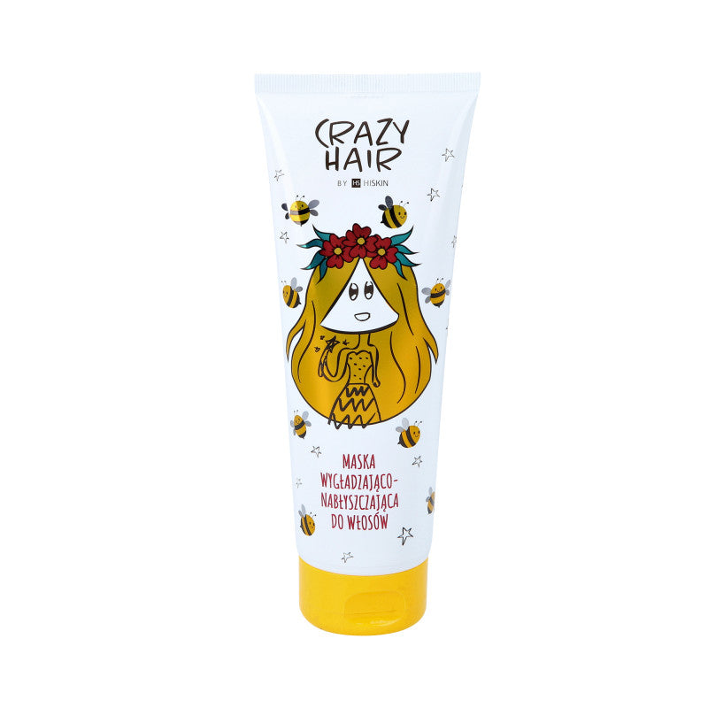 HISKIN CRAZY HAIR Miodowa maska do włosów nabłyszczająco – wygładzająca 250 ml