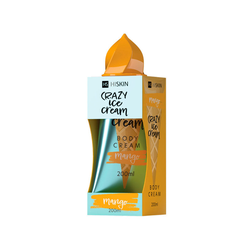 HISKIN CRAZY BODY Mango tělový krém 200 ml