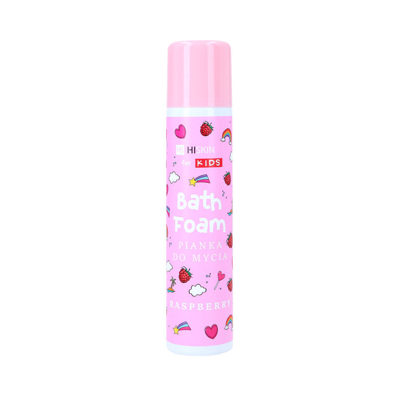 HISKIN FOR KIDS RASPBERRY Růžová pěna na mytí dětské pokožky 250 ml