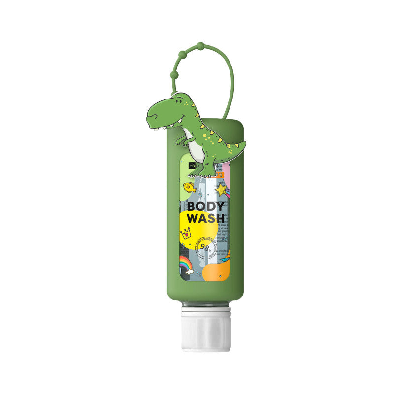 HISKIN FÜR KINDER REISEGRÖSSE Dino Bade- und Körperflüssigkeit 75 ml