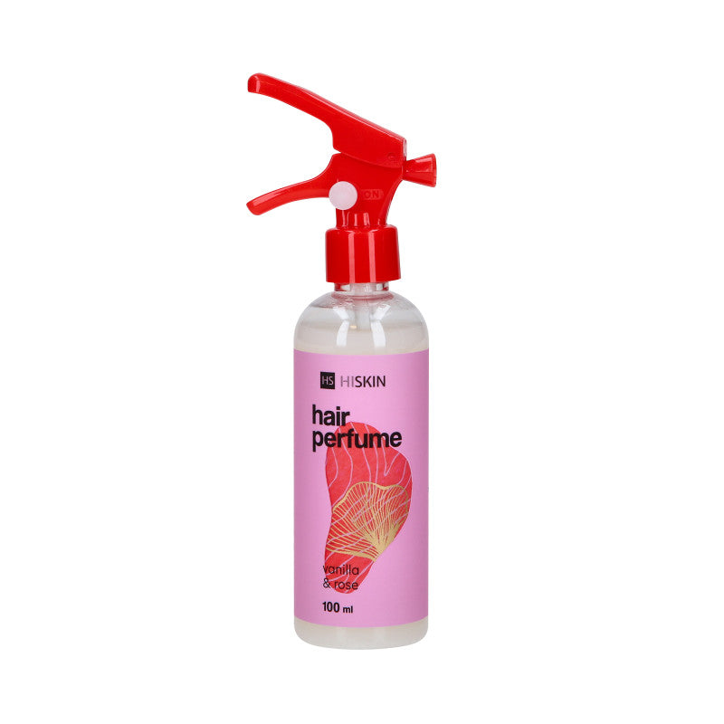 HISKIN HAIR Vlasový parfém Rose and Vanilla 100 ml