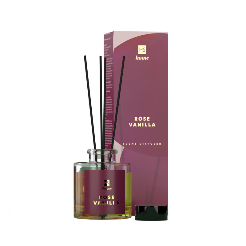 HISKIN HOME Dyfuzor zapachowy do wnętrz Róża & Wanilia 90 ml