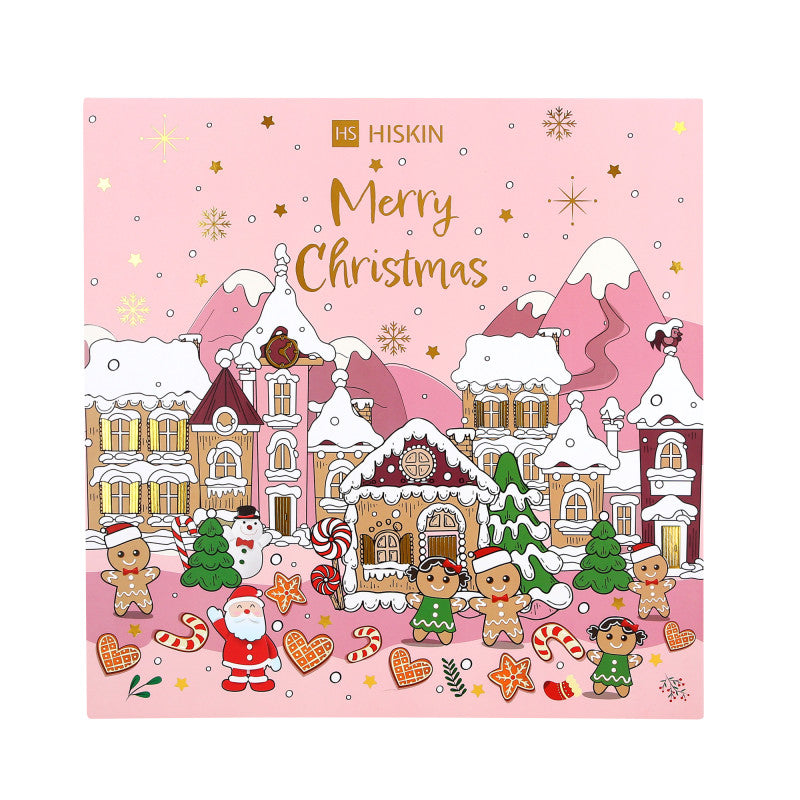 HISKIN MERRY CHRISTMAS Adventní kalendář s vánočními svíčkami