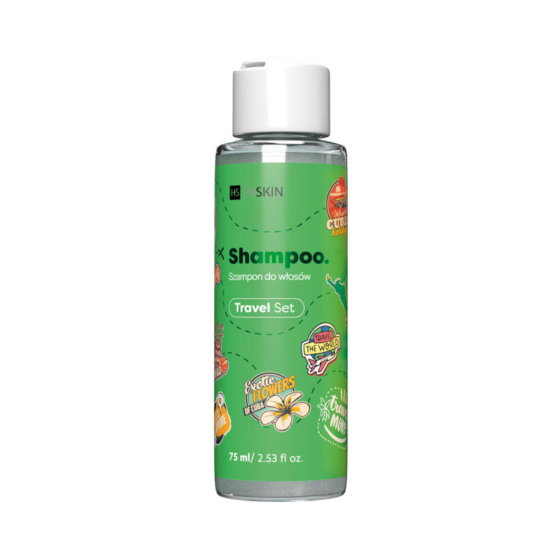 HISKIN TRAVEL SET Šampon na vlasy s vůní exotických květin 75 ml