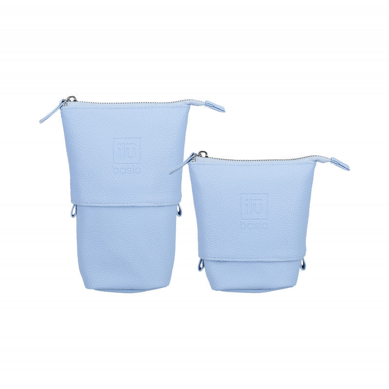 ilū basic Zestaw 6 pędzli do makijażu + etui, Niebieski #3