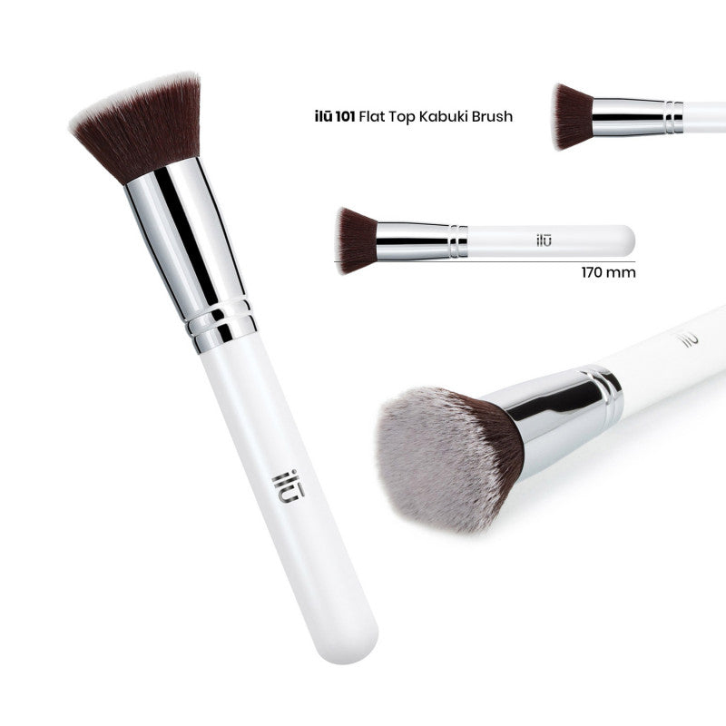 ilū 101 Pędzel Flat Top do podkładu #4