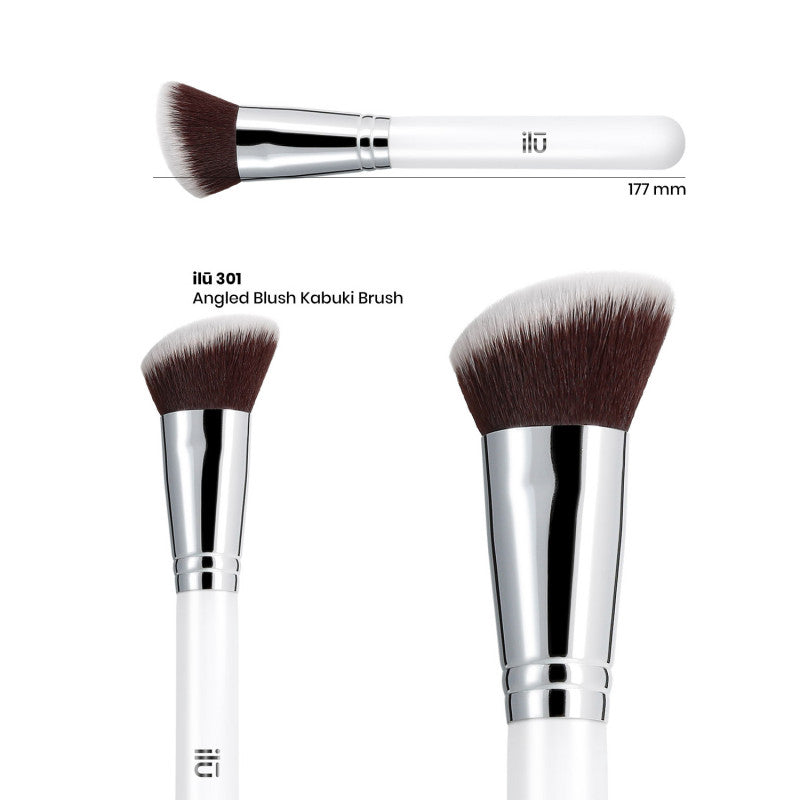 ilū 301 Pennello Angolato Kabuki Per Blush #4