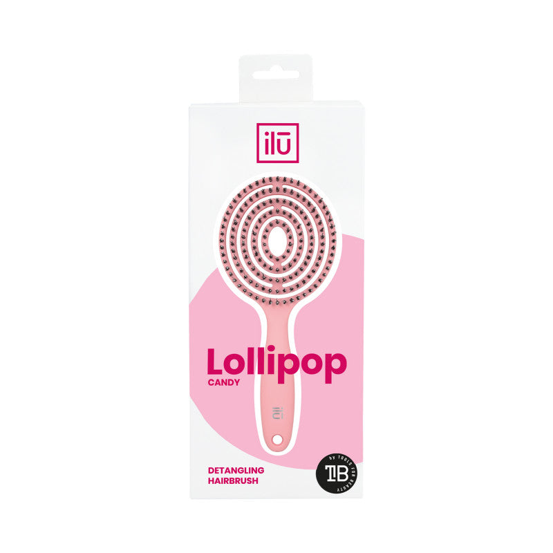 ilū Lollipop Candy Haarbüste, Pink