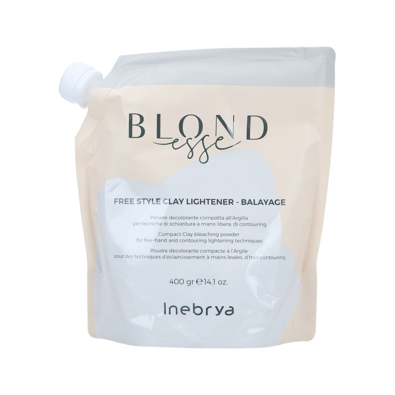 INEBRYA BLONDESSE FREE STYLE 5 TÓNŮ Jíl na zesvětlení vlasů do 5 tónů 400 g