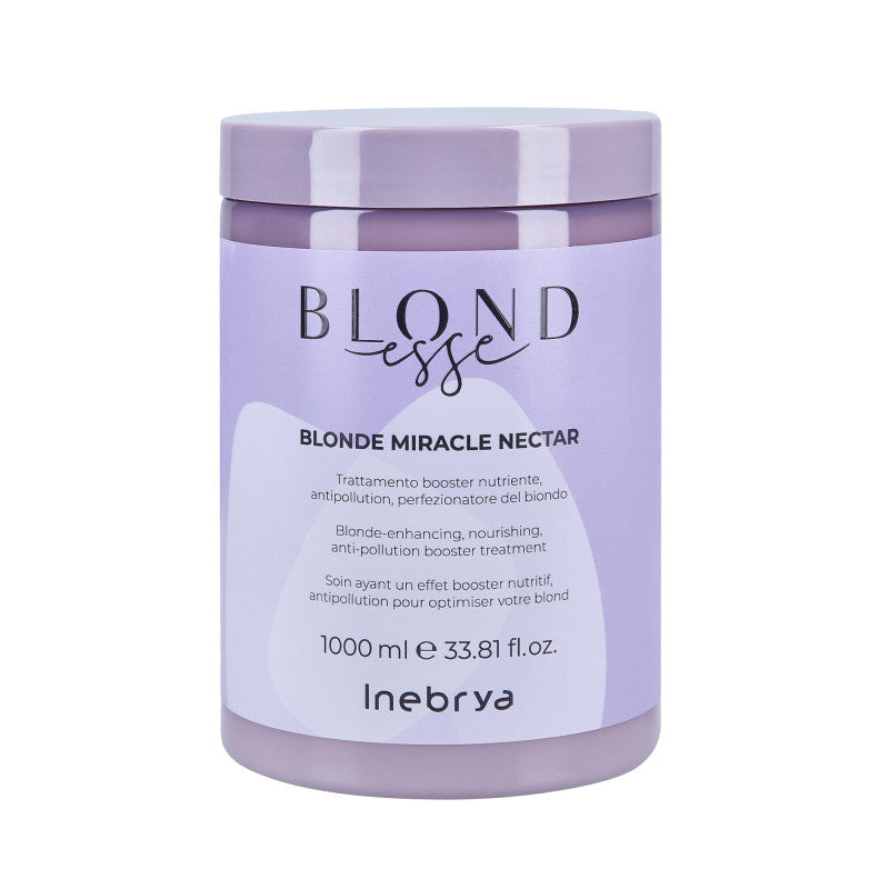 INEBRYA BLONDESE MIRACLE Vyživující kúra pro blond vlasy 1000ml