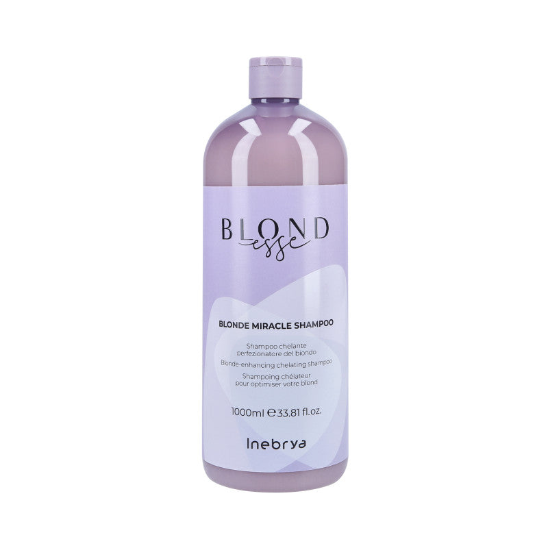 INEBRYA BLONDESE MIRACLE Vyživující šampon pro blond vlasy 1000 ml