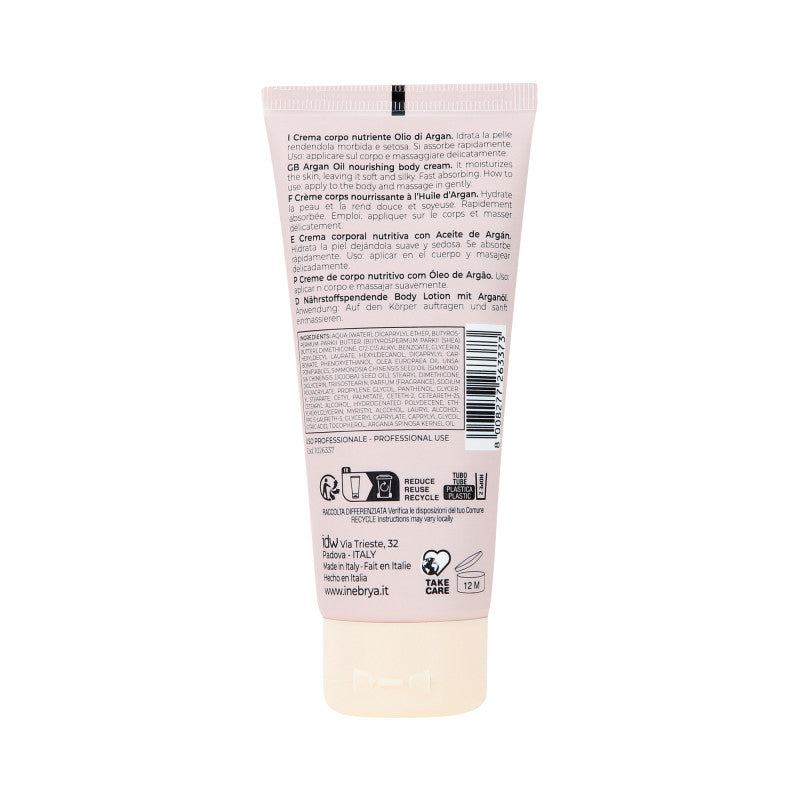 INEBRYA ICE CREAM ARGAN AGE Tělový balzám s arganovým olejem 100 ml #2
