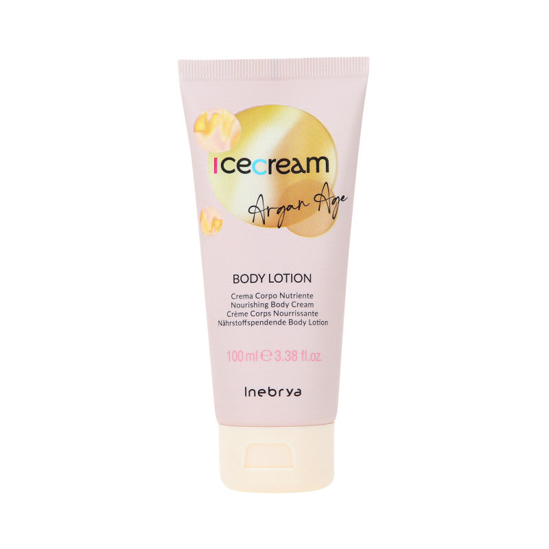 INEBRYA ICE CREAM ARGAN AGE Tělový balzám s arganovým olejem 100 ml