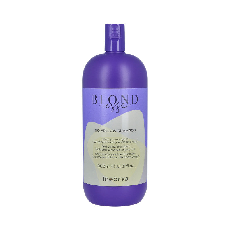 INEBRYA ICE CREAM BLONDESSE NO YELLOW Szampon neutralizujące żółte tony 1000 ml