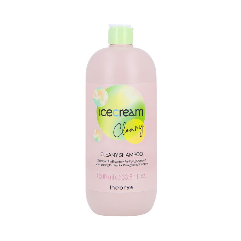 INEBRYA ICE CREAM CLEANY Szampon przeciwłupieżowy 1000 ml
