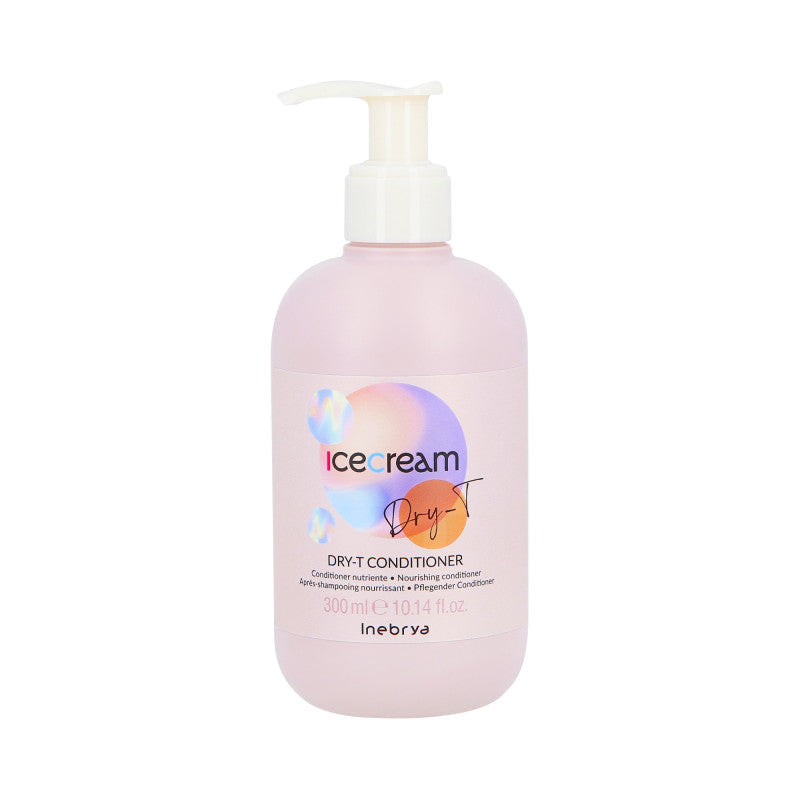 INEBRYA ICE CREAM DRY-T Odżywka do włosów suchych i zniszczonych 300 ml