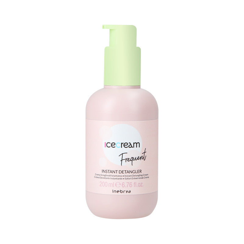 INEBRYA ICE CREAM FREGUENT Après-shampoing démêlant sans rinçage 200 ml
