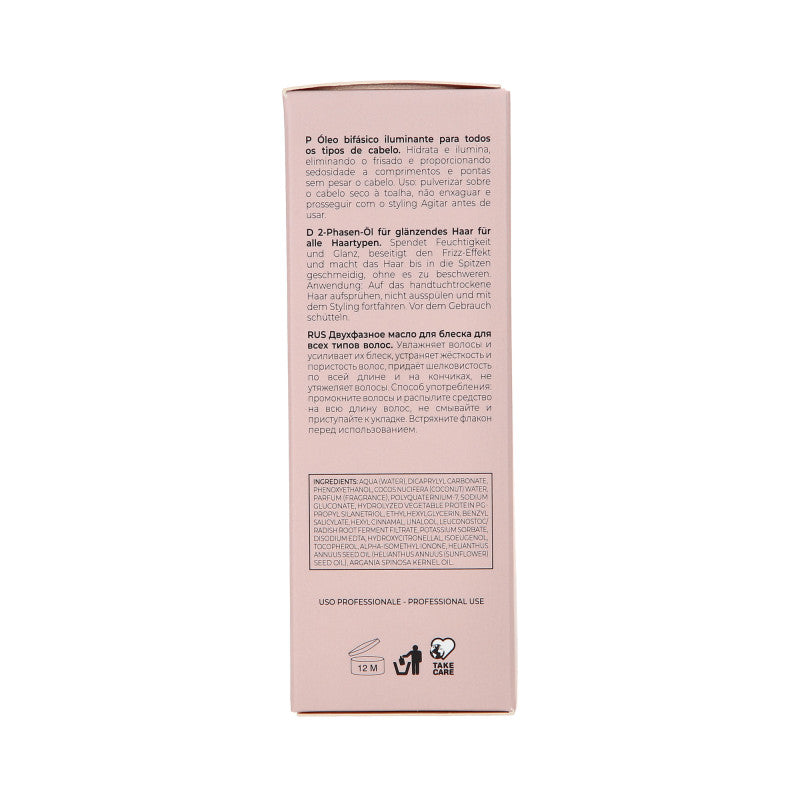 INEBRYA ICE CREAM FREQUENT BEST CARE Dwufazowy olejek pielęgnacyjny do każdego rodzaju włosów 100 ml #2