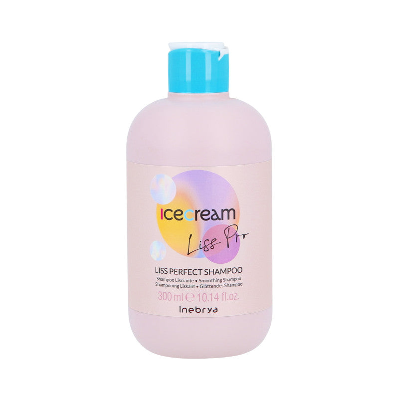 INEBRYA ICE CREAM LISS PRO Vyhlazující šampon na vlasy 300 ml