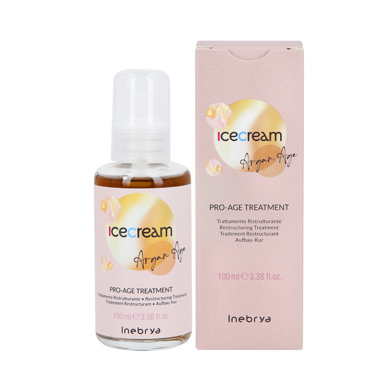 INEBRYA ICE CREAM PRO-AGE Serum do włosów z olejkiem arganowym 100 ml
