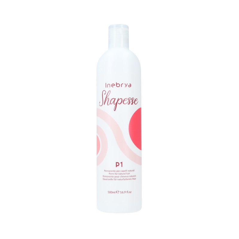 INEBRYA SHAPESE P1 Dauerwellenflüssigkeit für natürliches Haar 500 ml