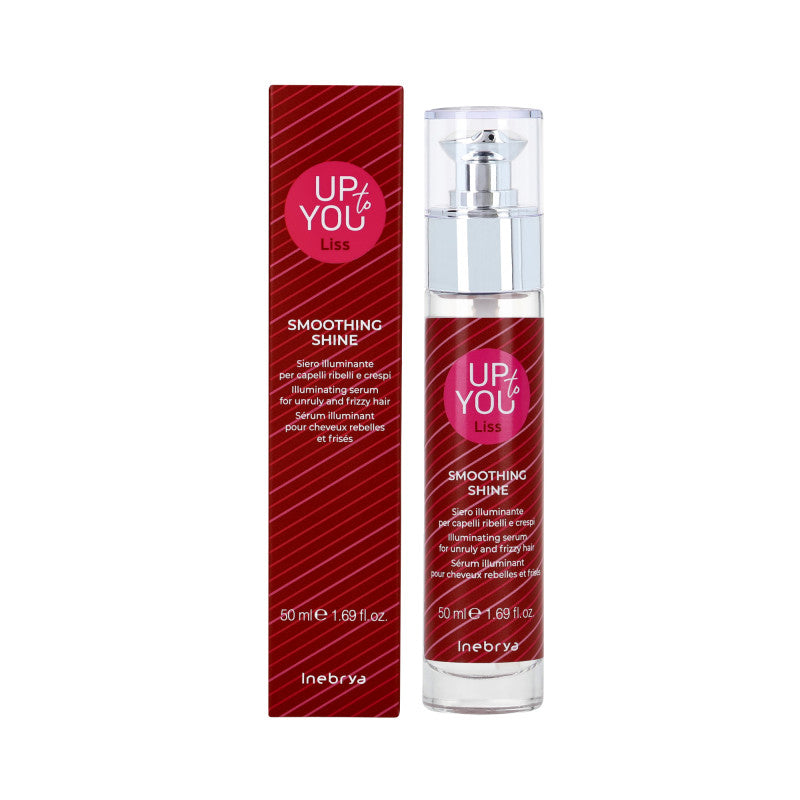 INEBRYA UP TO YOU LISS Nabłyszczające serum do włosów niesfornych i puszących się 50 ml