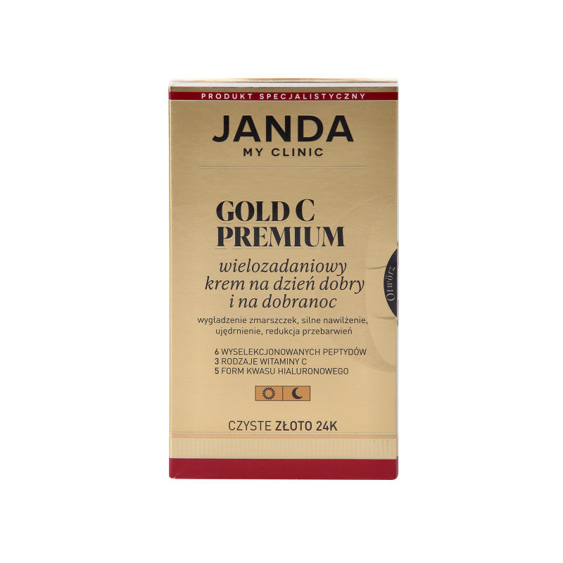JANDA MY CLINIC GOLD C PREMIUM Crème de jour et de nuit multitâche 50 ml