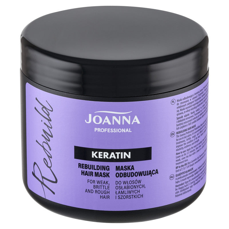JOANNA PROFESSIONAL KERATIN Regenerační maska ​​s keratinem 500 ml
