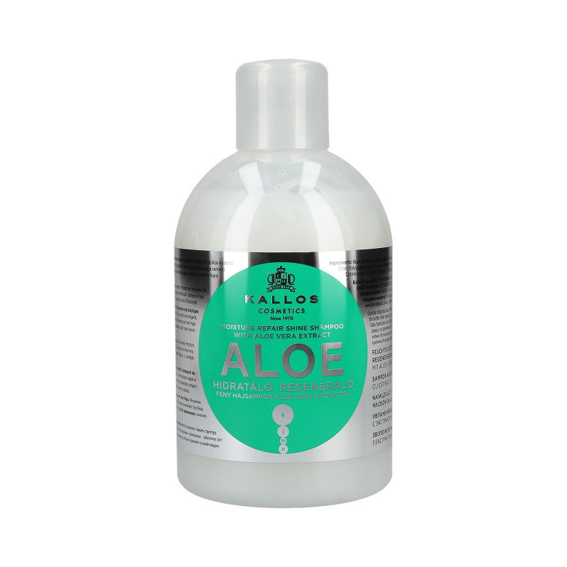 KALLOS KJMN Aloe regenerační a hydratační šampon na bázi aloe 1000 ml