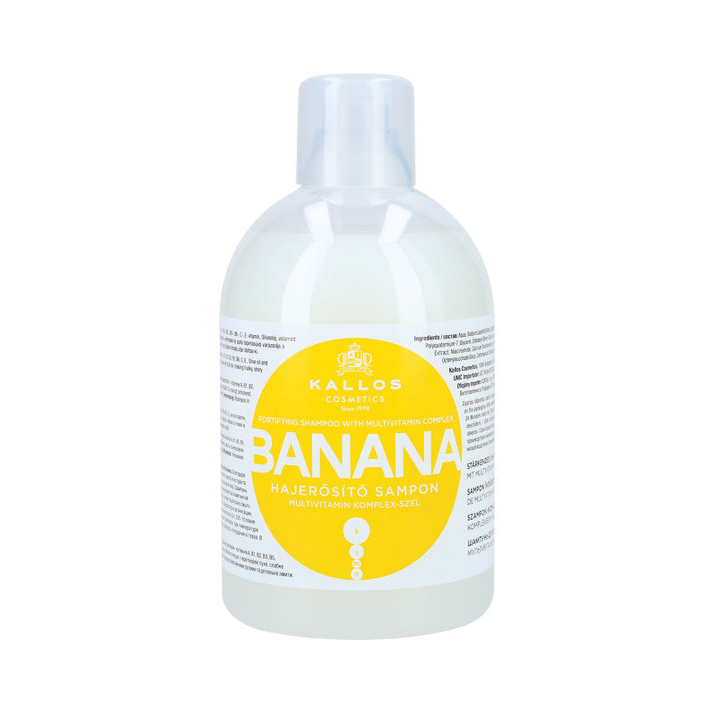 KALLOS KJMN Banana szampon 1000 ml