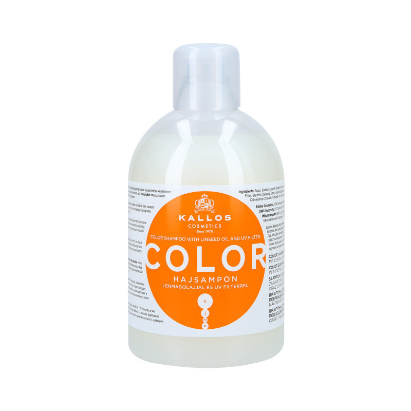 KALLOS KJMN Color šampon na barvené vlasy 1000 ml