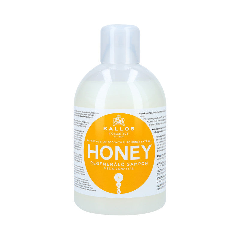KALLOS KJMN Honey Regenerační vlasový šampon s medem 1000 ml